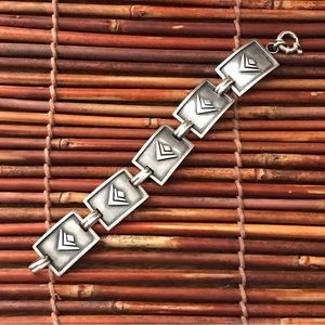 Silpada Sterling Silver .925 Arrowhead Link Bracelet